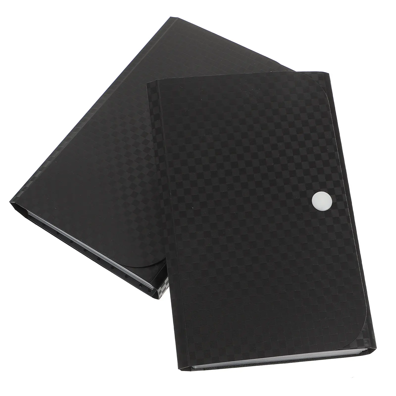 

2Pcs Portable Folder Bag for Documents Small Household File Organizer Multi-Layer Storage Bag for Office Household File Folder