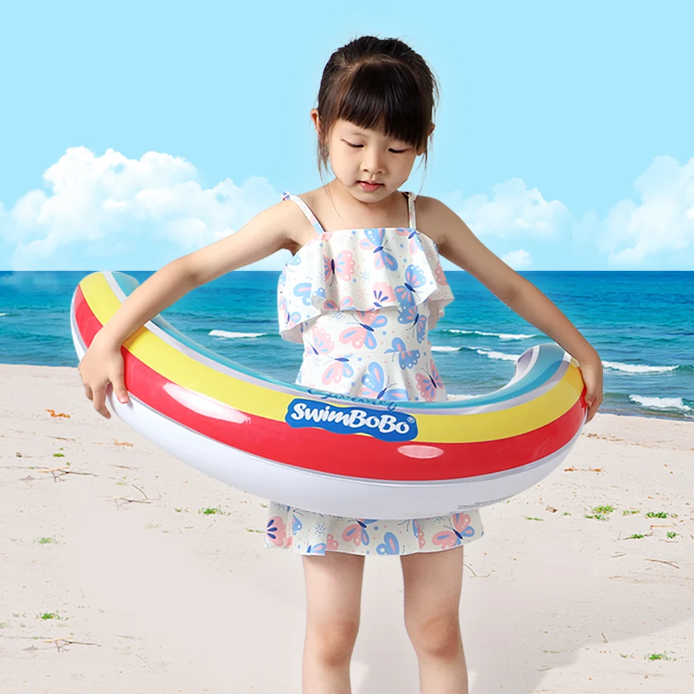 Swimbobo Nieuwe Stijl Meer dan 3 Jaar Oud Baby Moon Onderarm Opblaasbare Dikker Pvc Drijvende Ring Water Speelgoed Kinderen Zwemmen Drijvers