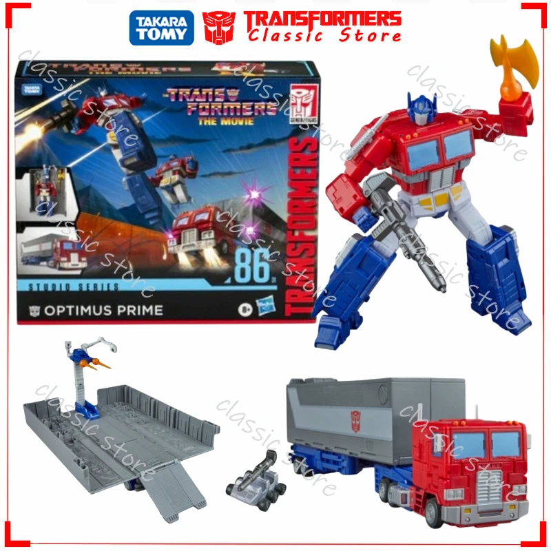 In Stock Classic Transformers Toys Studio Series Commander Class SS-86-31 Optimus Prime Cybertron Autobots Action Figures Gifts