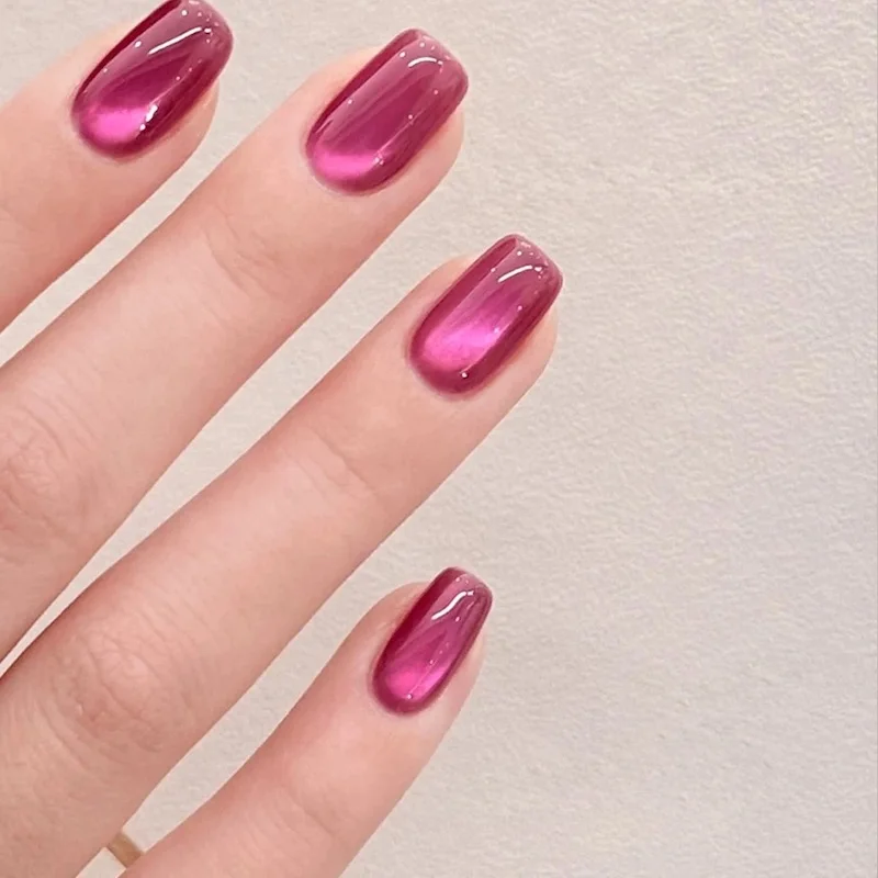 pink nail polish