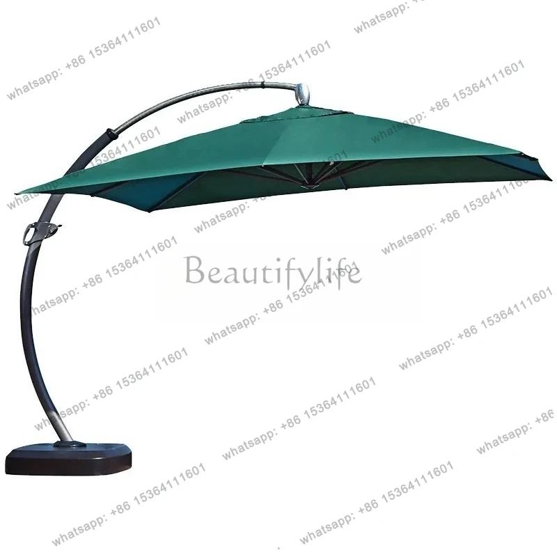outdoor sunshade sun umbrella courtyard Roman umbrella large outdoor garden villa umbrella