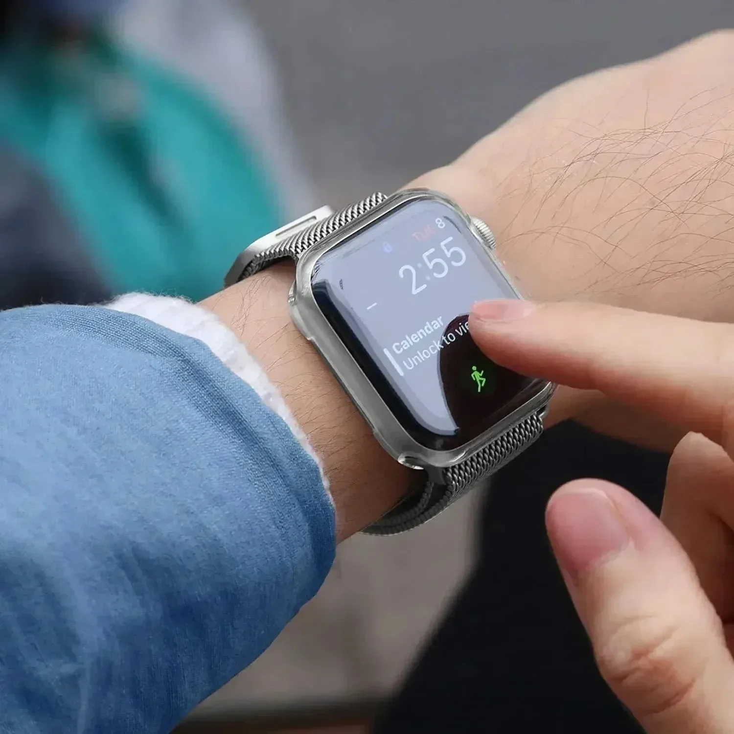 Screenprotector voor Apple Watch 46 mm 49 mm 41 mm 44 mm 40 mm 38 42 mm TPU Bumper Cover Accessoires iWatch Series Ultra 10 9 8 7 SE 6