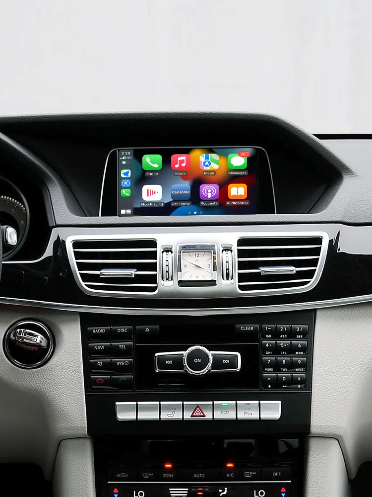 Bonroad Carplay Android Auto Interface für Mercedes Benz A B C M E Klasse GLA CLA GLK SLK CLS GL W204 W176 W246 NTG 4.5 Airplay