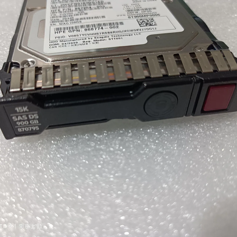 1pcs 870759-B21 900GB 870795-001 SAS 12G 15K  for HPE EH000900JWCPN