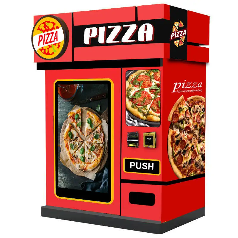 Auto Pizza Maker Vending Machines Rfid Smart Refrigerator Pizza Baking Small Vending Machines