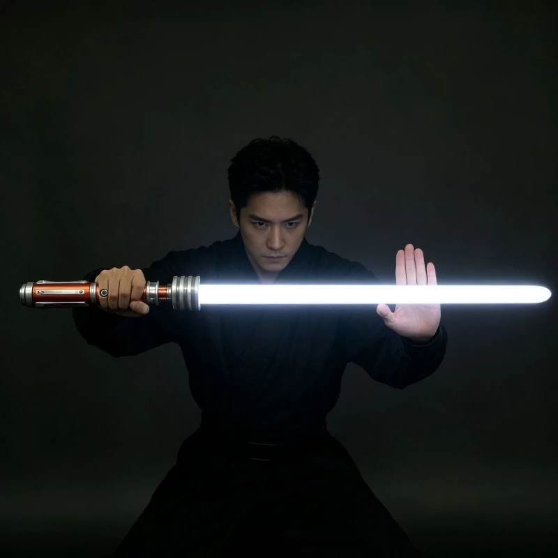 Cool Stuff Lightsabers Funny Gift-79cm Alloy Laser Sword,Kawaii 16-color Colorful Kpop Lightstick,neopixel Saber,Toys for Kids
