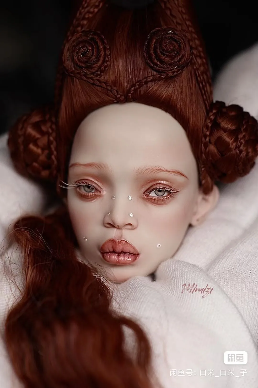 

New bjd sd doll Tawny1/4 A birthday present High Quality Articulated puppet Toys Russian 39cm Special Mouth spot makeup