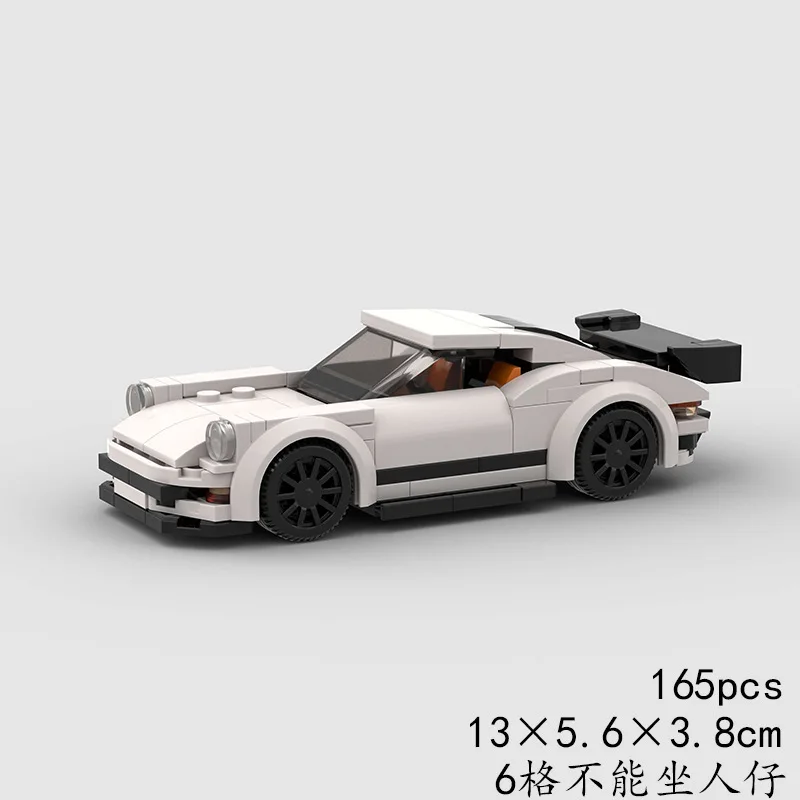 رمادي 911 نموذج سيارة توربينية للأطفال التعليمية اللبنات لعبة التراص الطوب الإبداعية لعبة طفل هدية لتقوم بها بنفسك