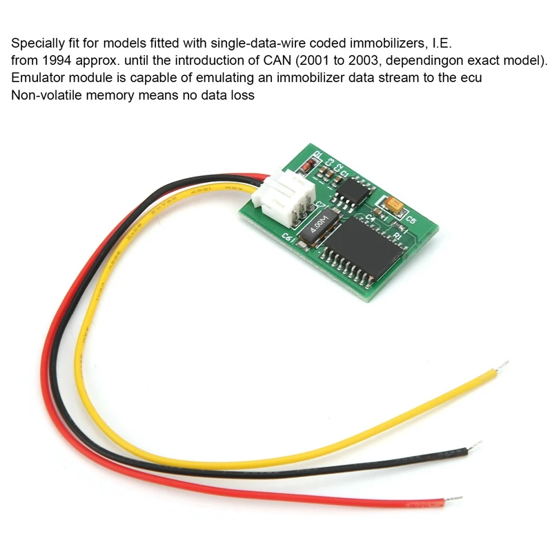 IMMO Immobiliser Emulator Module Anti-Theft Bypass ECU Decoder Repair Fit For Renault Immo Emulator Car Accessories