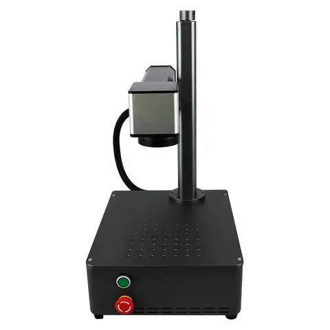 JM 파이버 레이저 마킹 머신, 고정밀 금속 명판 조각기, 휴대용 조각 절단, 산업용 데스크탑, 최대 20W, 30W
