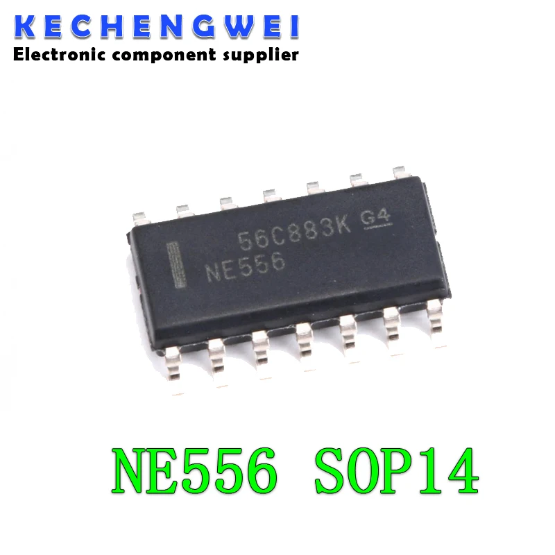 10PCS NE556 SOP14 NE556D SOP-14 NE556DR SOP NE556DT SOIC14 556 SOIC-14 SMD new