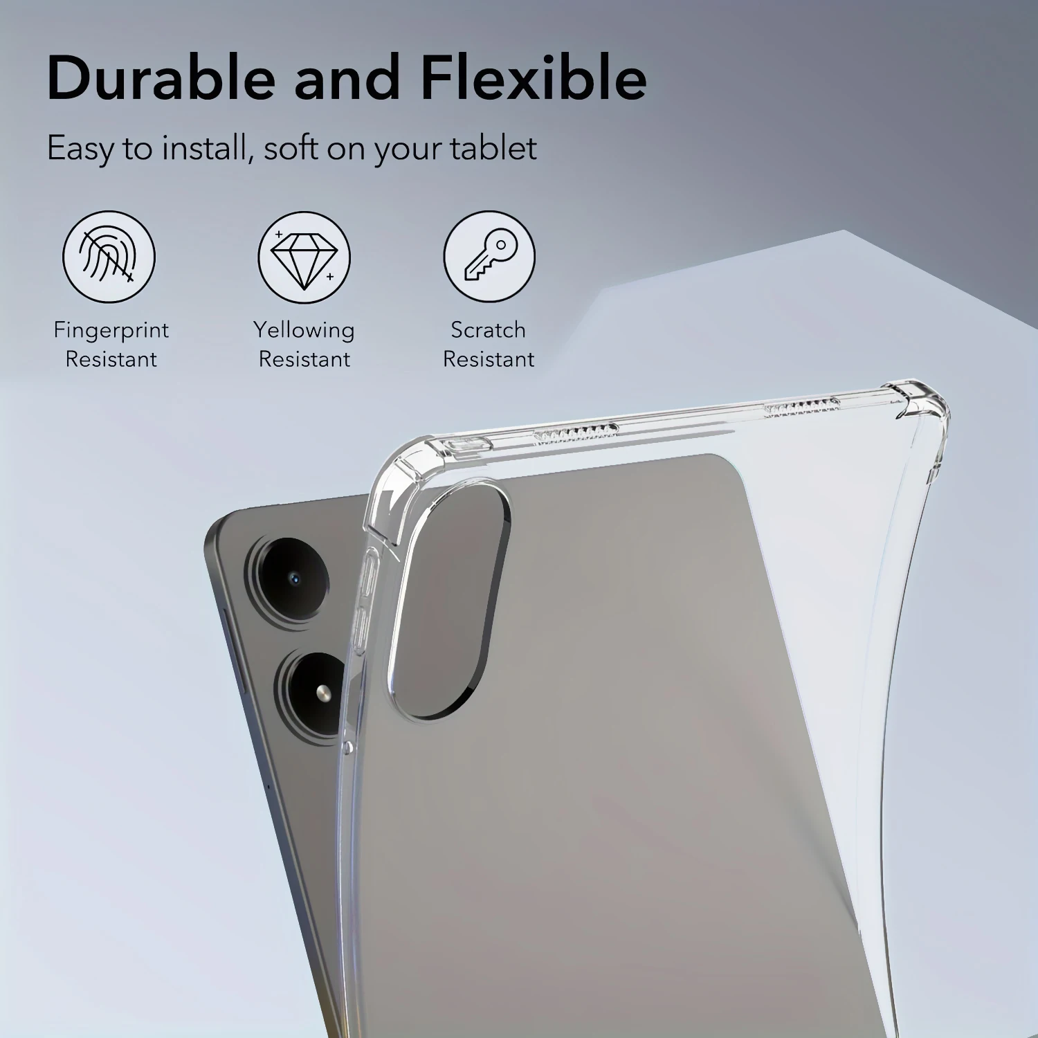 Funda de TPU para Xiaomi Redmi Pad Pro 12,1, SE 11, 10,61, para Xiaomi Pad 6/6 Pro 11, 5/5 Pro 11, 6S Pro 12,4, cubierta a prueba de golpes