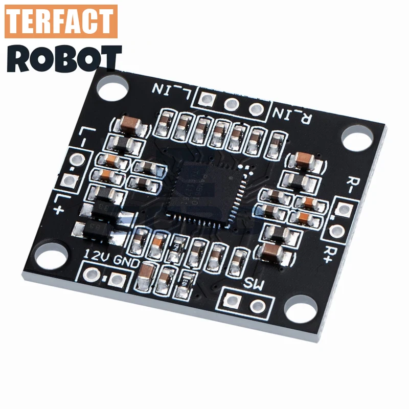 TERFACT ROBOT Pam8610 2X15W Amplifier Board Digital Two-Channel Stereo Final Amplifier Board Miniature