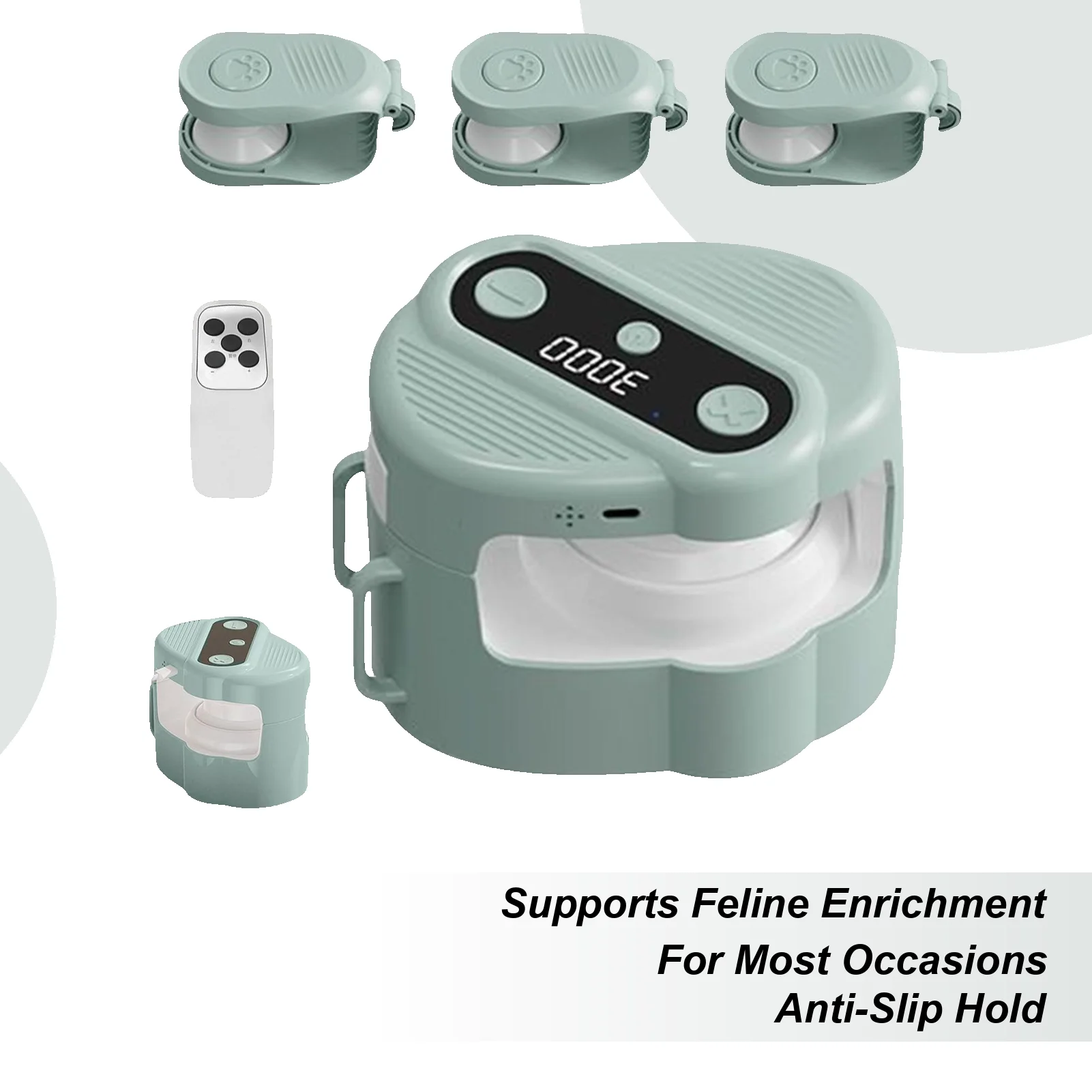 

Electronic Cat Toys Exercise Automatic Treadmill Game With Remote Control Cat Enrichment Toys With Adjustable Speeds For Home