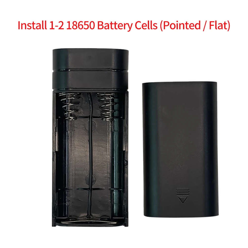 5V 2A 6000mAh USB Type-C 2X 18650 Battery Charger Case DIY Power Bank Box For Phone Electronic Charging Not Including Batteries view 2