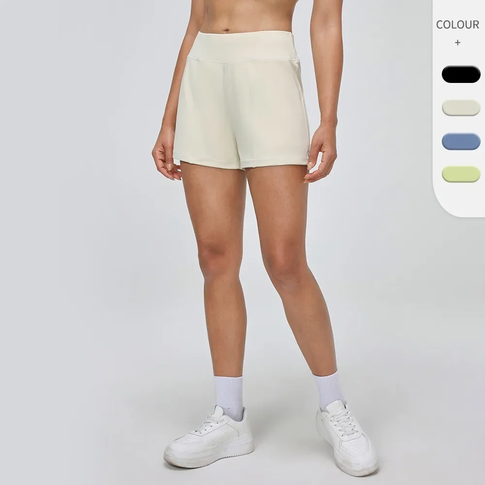 

Fanceey Women's Summer Fitness Shorts High Waist Slimming Yoga Shorts Loose and Casual Breathable Quick Drying Running Pants