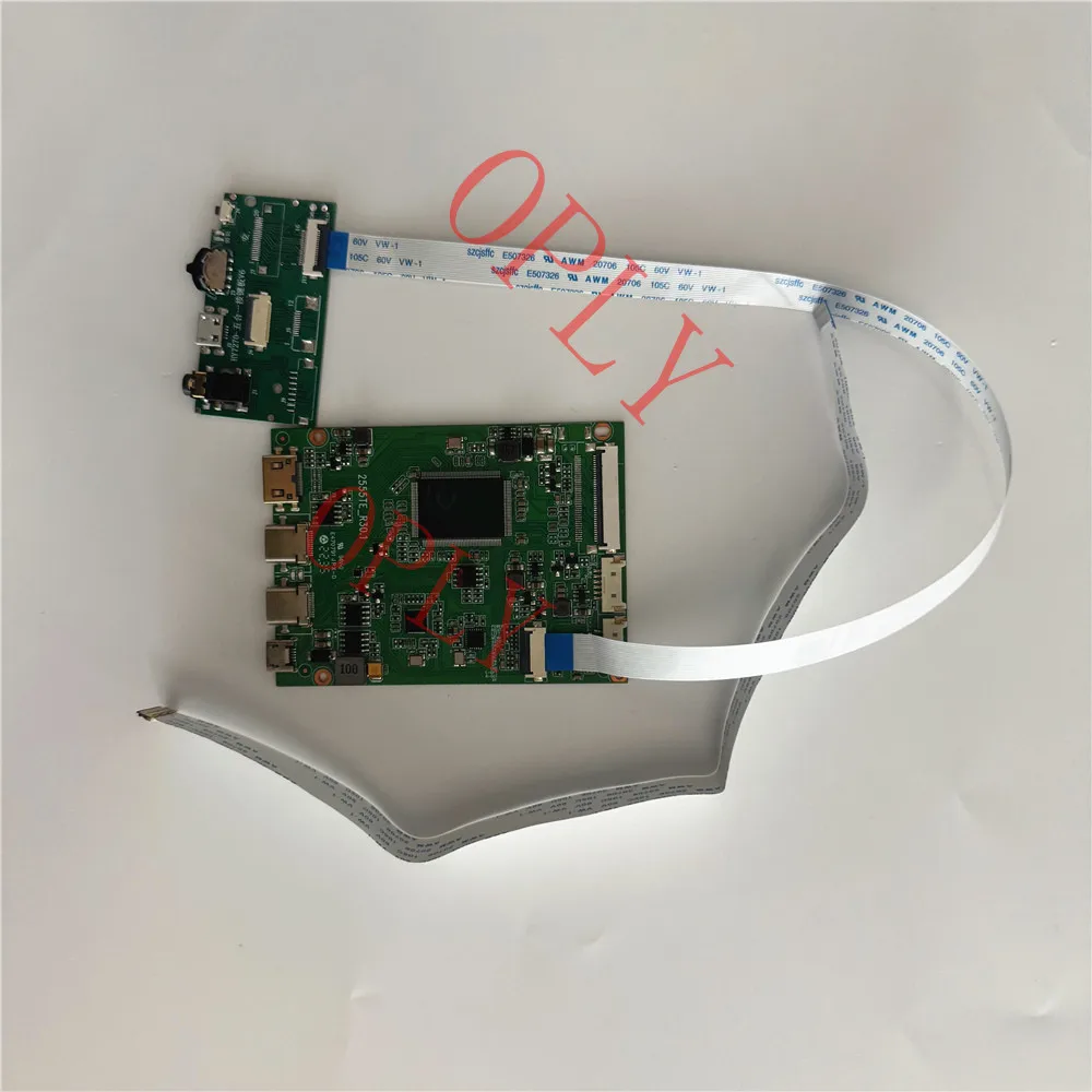 

Плата контроллера 2 TYPE C Mini HDMI-совместимая для N140HCA N140HCA-E5C N140HCA-GA3 14 дюймов 1366x768 EDP светодиодная панель комплект экрана DIY