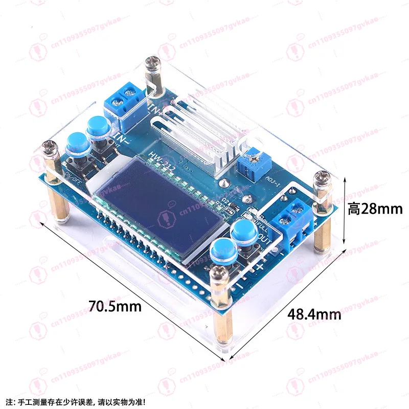 DC-DC 5A Adjustable Step-Down Power Supply Module Constant Voltage Constant Current LCD Digital Display