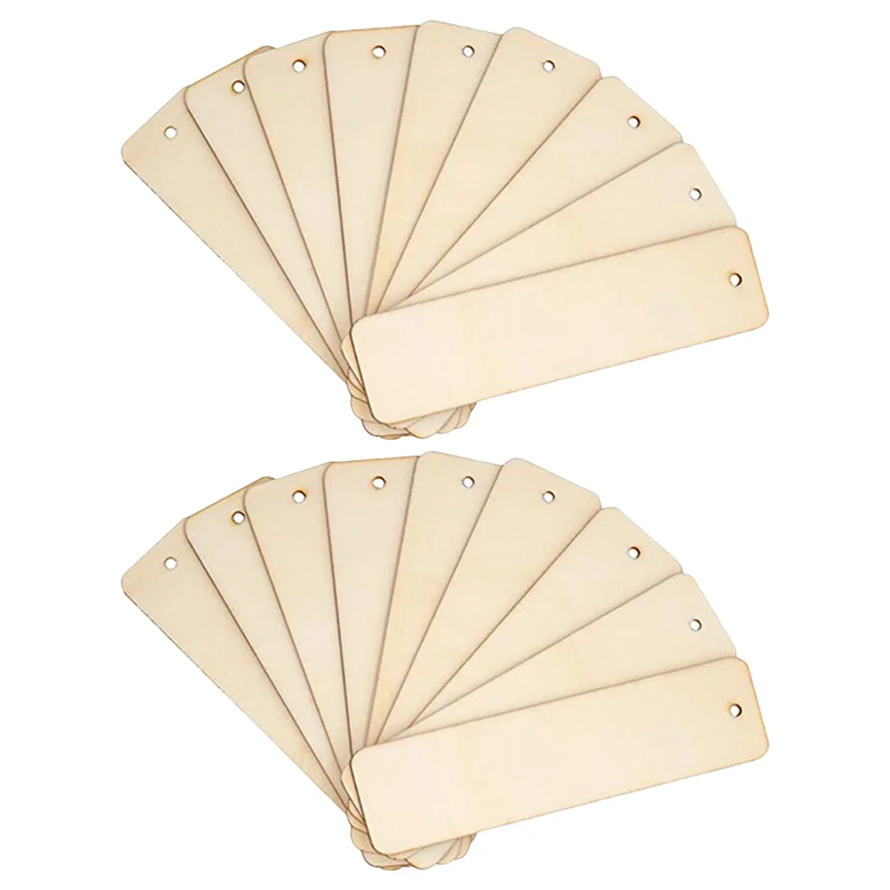 

36 Pcs Slice Bookmarks Unfinished Cutout DIY Unfinished Wood Cutout Craft Sewing Supplies Wooden Set
