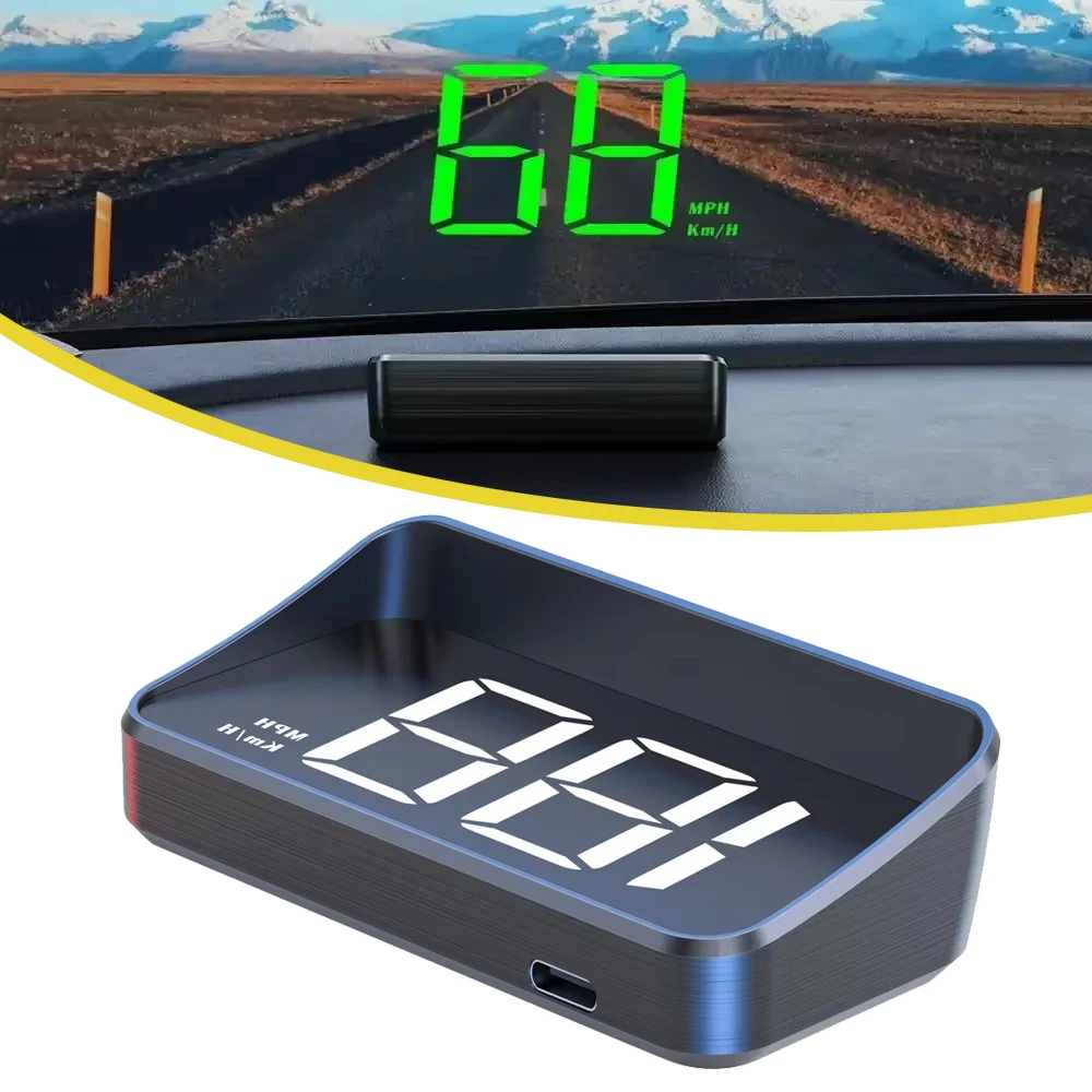 

Автомобильный спидометр HUD GPS проекционный дисплей цифровой измеритель скорости проектор на лобовом стекле для транспортных средств грузовик авто электроника аксессуары