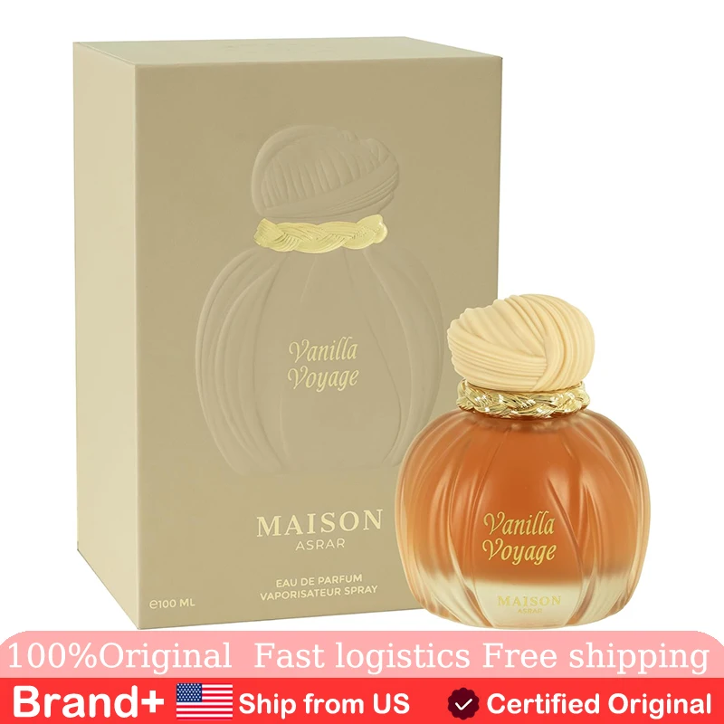 

AROMA CONCEPTS Vanilla Voyage Long Lasting Eau De Parfum EDP 3.4 Fl Oz Unisex Natural Perfume Cologne Persistence Pheromone