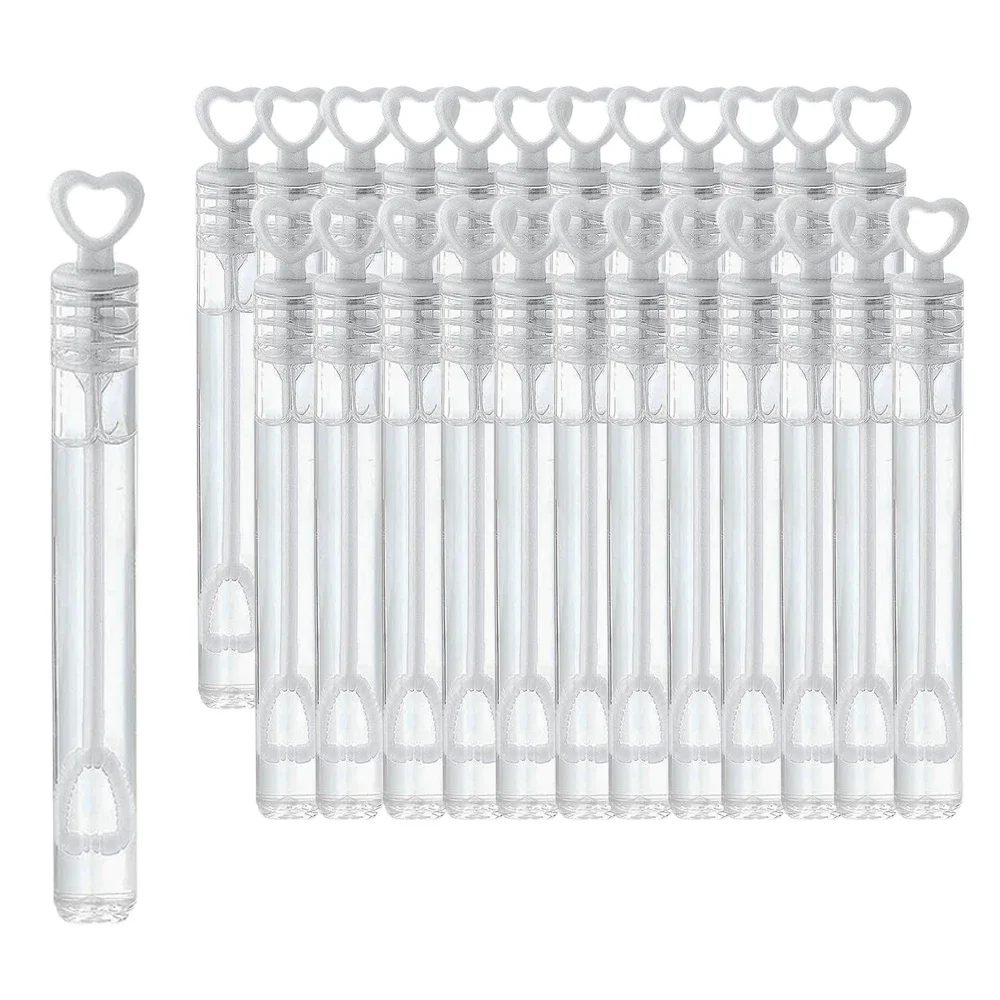 10-300 Stück Mini-Schmuckstangen in Herzform, bunte Seifenblasenrohre in Herzform, leere Seifenblasenflaschen für Gäste, Geburtstagsparty-Geschenke – Detail 8