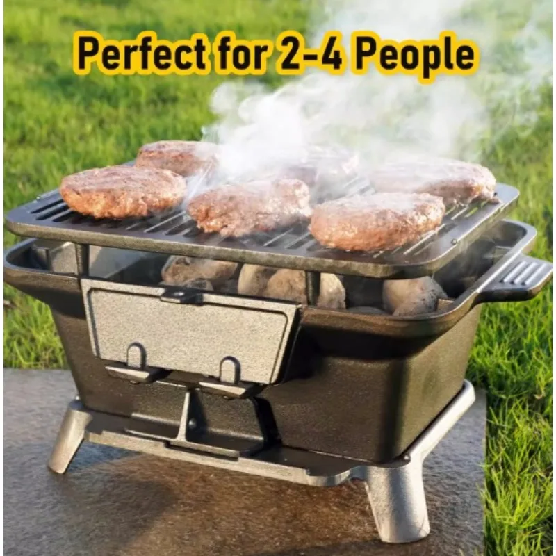 Household Tea in The Enclosure Oven Outdoor Durable Non-deforming Barbecue Grill Barbecue Plate