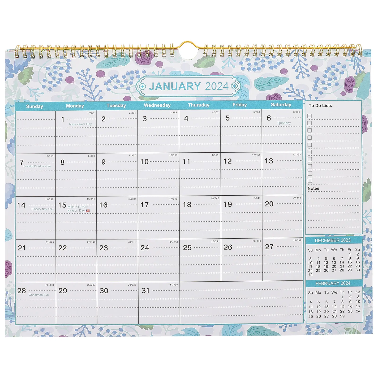 

Отрывной настенный календарь на 2024-2025 годы с обратным отсчетом и планировщиком для дома и офиса, для ежедневного использования