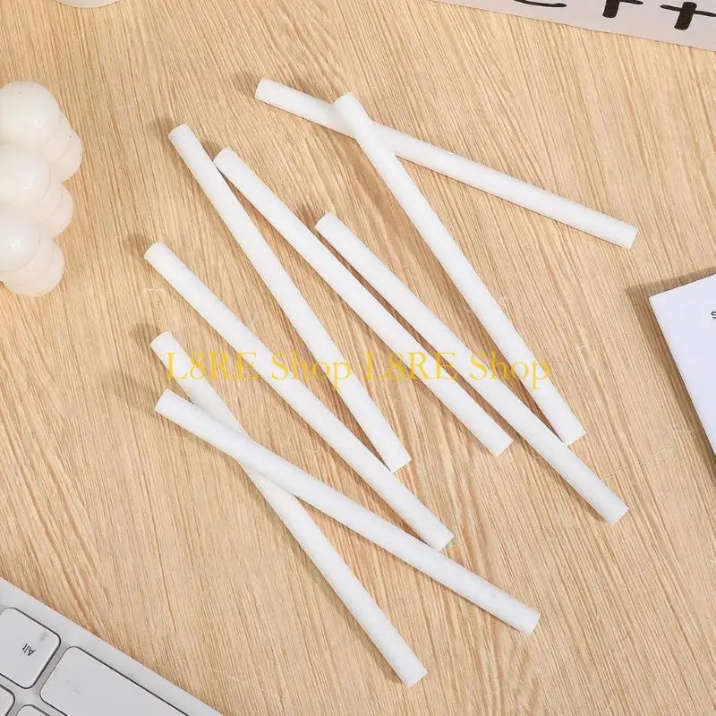 L8RE 40 Pieces Absorbent Cotton Filter Refill Sticks for Humidifiers USB Powered Diffusers Replacement Humidifier Parts