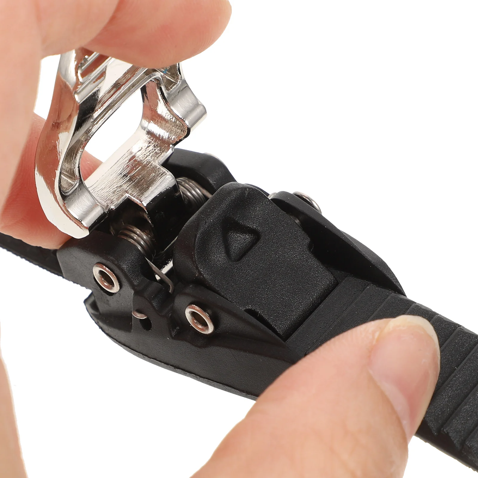 

2 Pcs Black T Shape Skate Buckle Strap Replacement Adjustable Roller Skate Shoes Fixing Inline Speed Skating