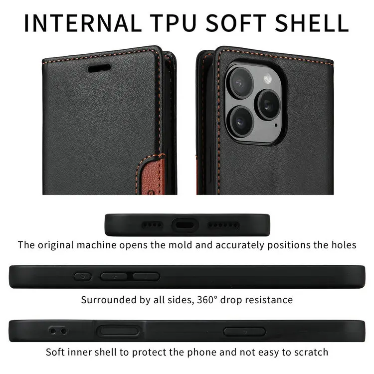 Luxury Case for Redmi Note 17 15 14 13 12 Pro Plus 5G 4G Flip Cover Magnet Wallet RFID Phone Book Funda Xiaomi Redmi Note 10 11S