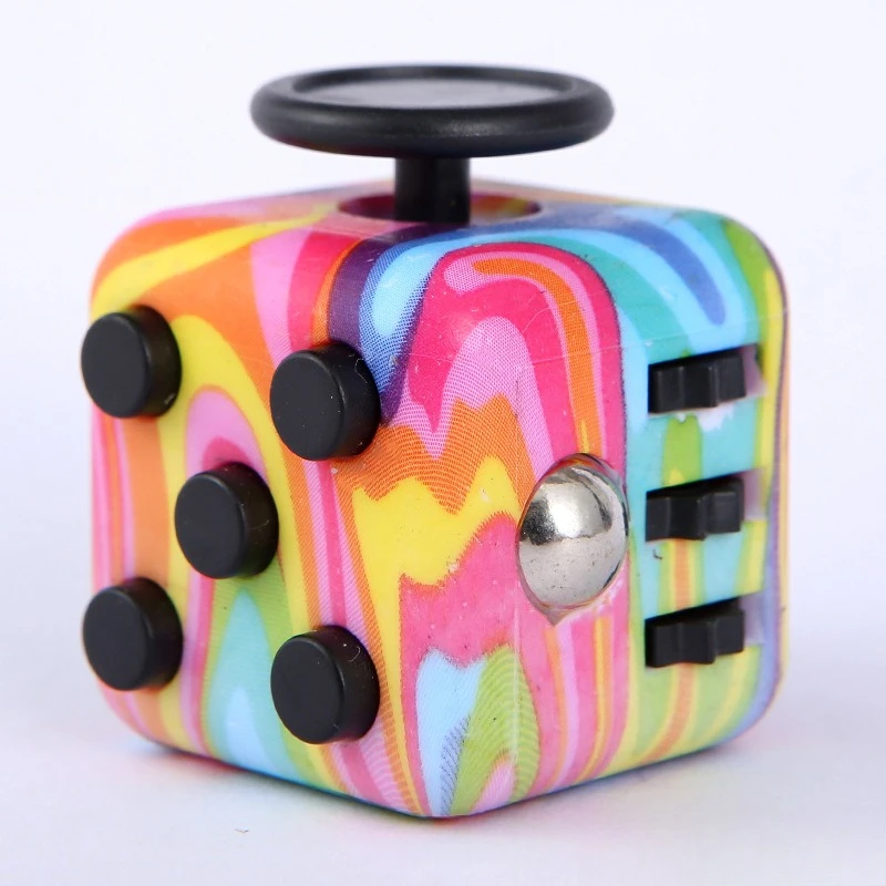 Premium Fidget Cube Stress Relief Toy for Adults and Kids Fidget Cube Toy Relieve Anxiety Improve Focus Cube Toy