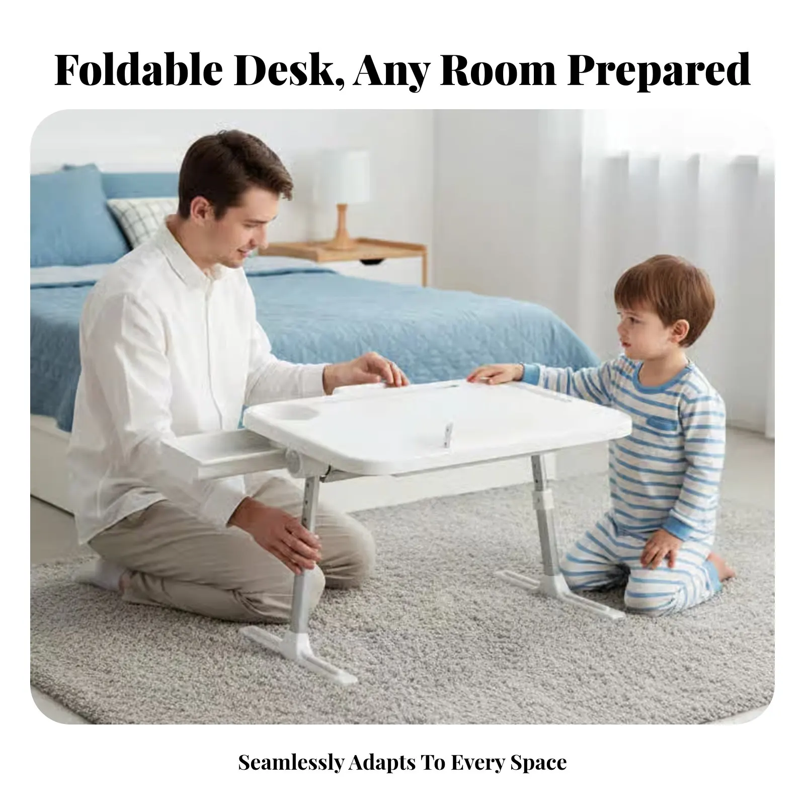 adjustable-kids'-activity-table-foldable-design-lap-tray-with-storage-bins-multi-functional-tilting-surface-for-parents-bedroom