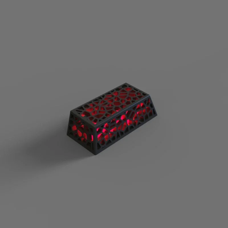Creative Grid Resin Keycaps MX Switch Mechanical Keyboard Artisan Keycaps Custom 6.25U Spacebar 2U/2.75U/2.25U ESC Point Keycap