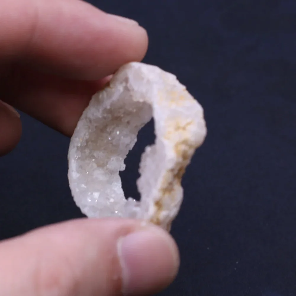 Agates blanches en pierre naturelle, tranche de quartz, groupe de cristaux, minorganisateur, cristal de guérison Reiki, décoration de la maison, bijoux exécutifs, 3 pièces