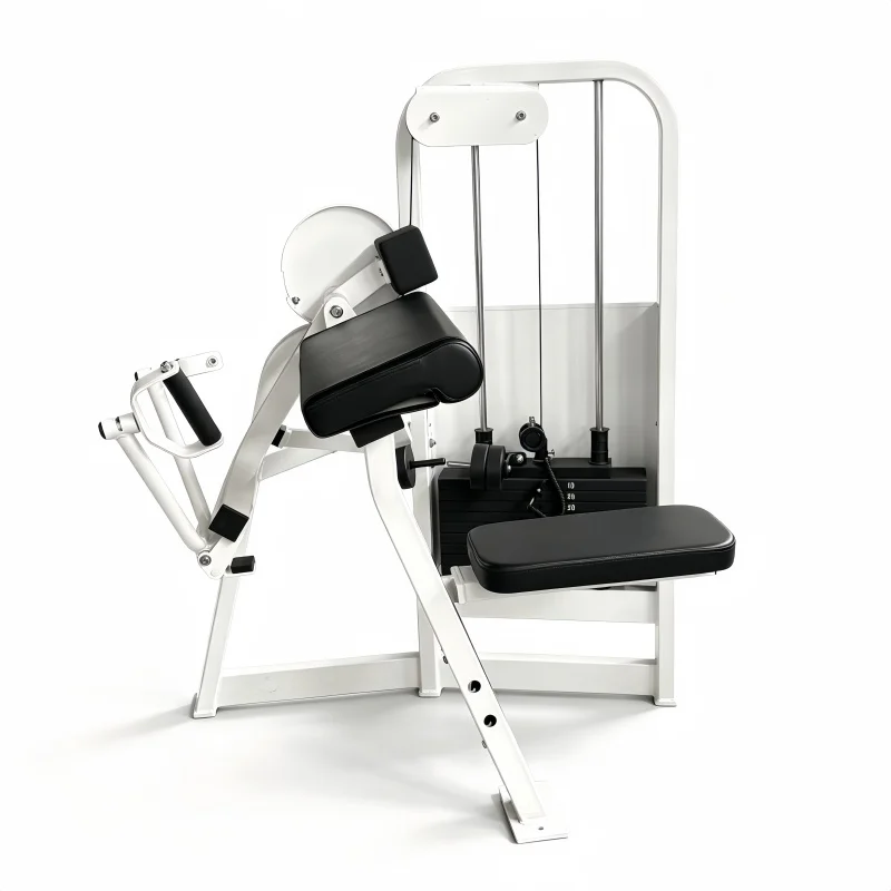Commercial Gym Fitness Equipment Upper Arm Muscle Exercise Strength Training Bodybuilding Cable Machine Biceps Curl Machine