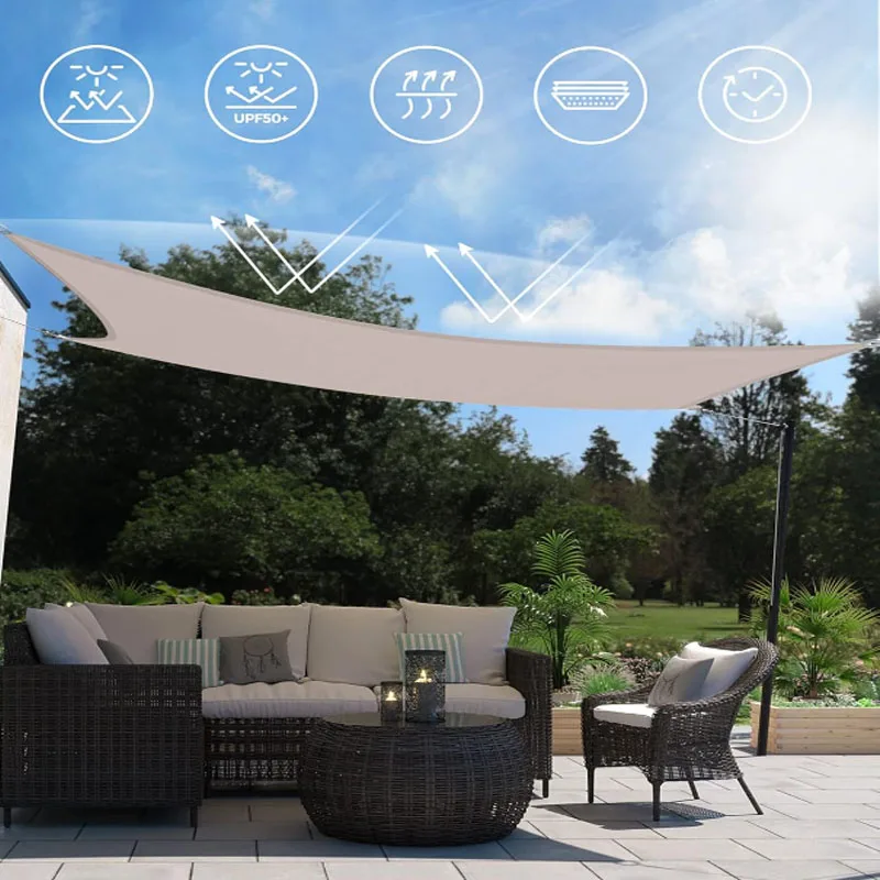 

Waterproof UV-Resistant Shade Sail: Your All-in-One Outdoor Protection