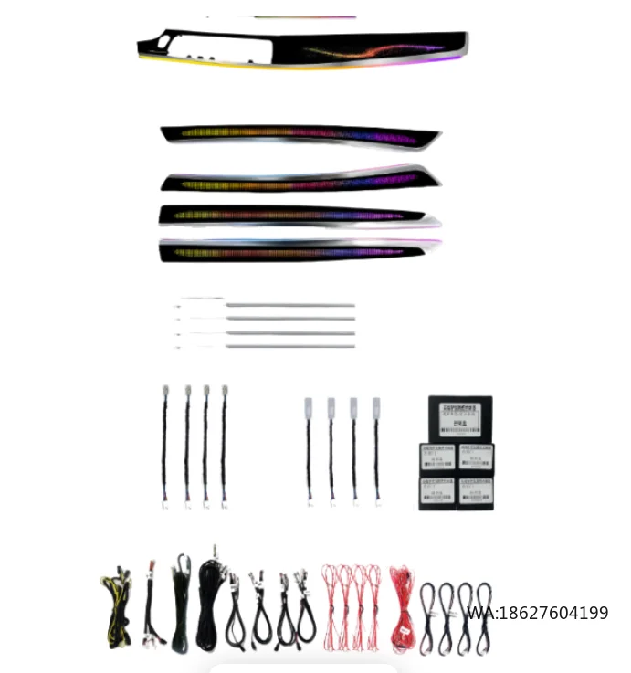 

High Quality Customized Car Atmosphere Lights 6000k Color Temperature New for Various Sedans and Automotive Ambient Lighting