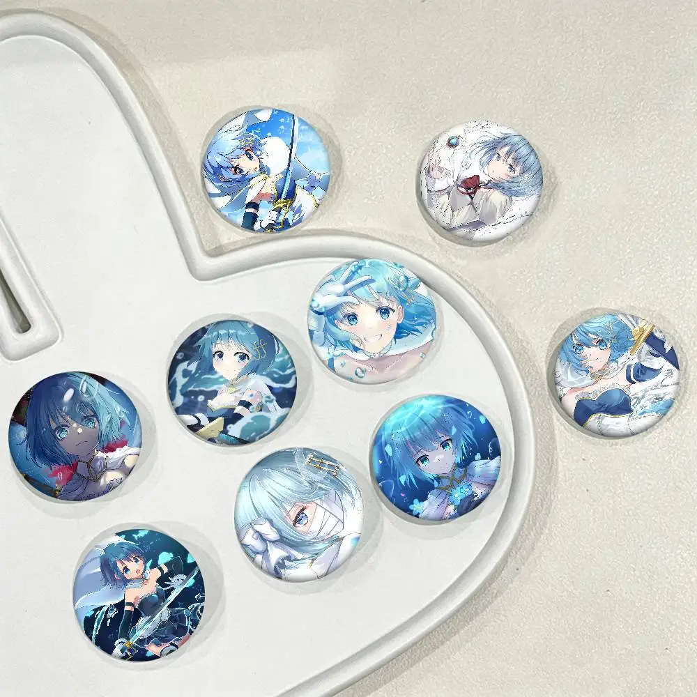 Anime Girl Sayaka Miki Round Badges Can Be Used To Decorate Clothes And Backpack Pins