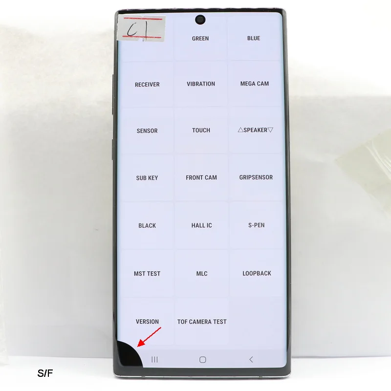 Imagem -05 - Super Amoled Lcd Touch Screen Digitizer Substituição Display para Samsung Galaxy Note 10 Plus N975 N975f N975u