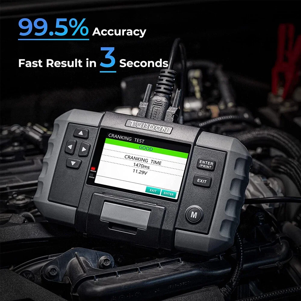 TOPDON BT600 Penguji Baterai M - Heavy Equipment Diagnostic Tool ulasan dan harga