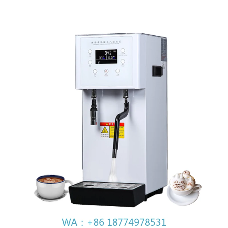 

Молочный вспениватель-пароварка 3-в-1 с функцией кипячения воды, 3500 Вт, интеллектуальный прибор для приготовления молочной пены и горячей воды