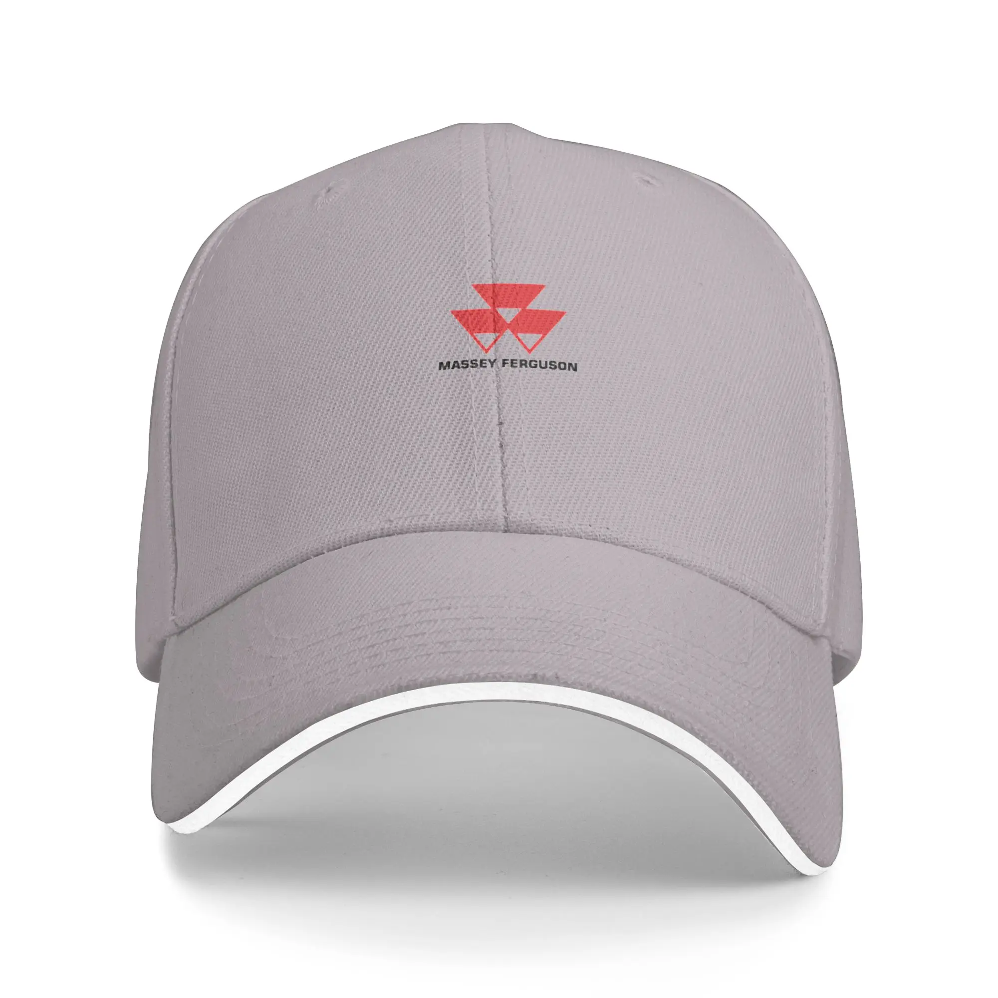 Fashion Massey Ferguson  Classic T-Shirt  Curved Brim Baseball Cap Trendy Street Style Luxury Woman Cap