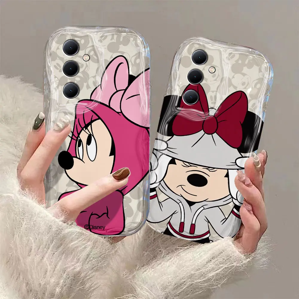 

Disney Mickey Minnie 3D Wave Case For Samsung A73 A72 A71 A55 A54 A53 A35 A34 A33 A25 A24 A23 A15 A14 A13 A05 A04 4G 5G Cover