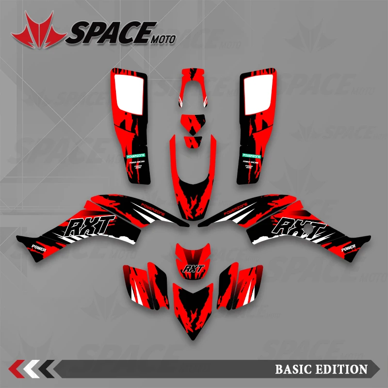 

SPACE MOTO For HONDA 99-07 TRX400 EX Graphics Background Decals Stickers Motorcycle