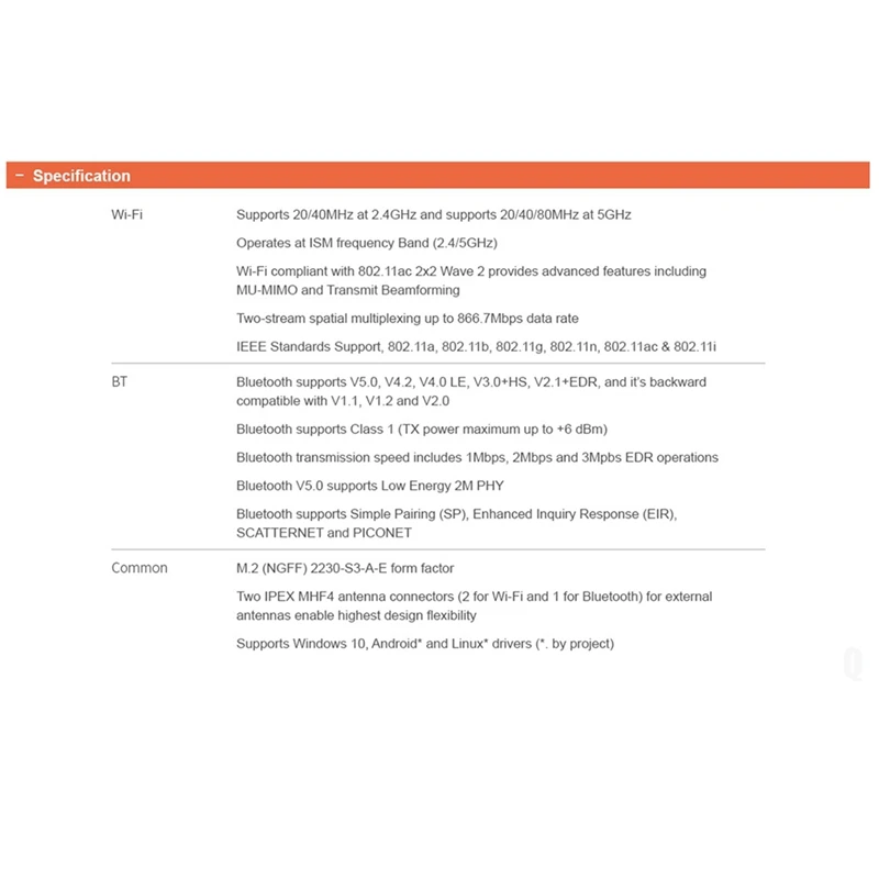 Módulo De Comunicação Sem Fio, M.2 Dual-Band, Módulo WiFi, Netcom Completo, 4G LTE, EC20