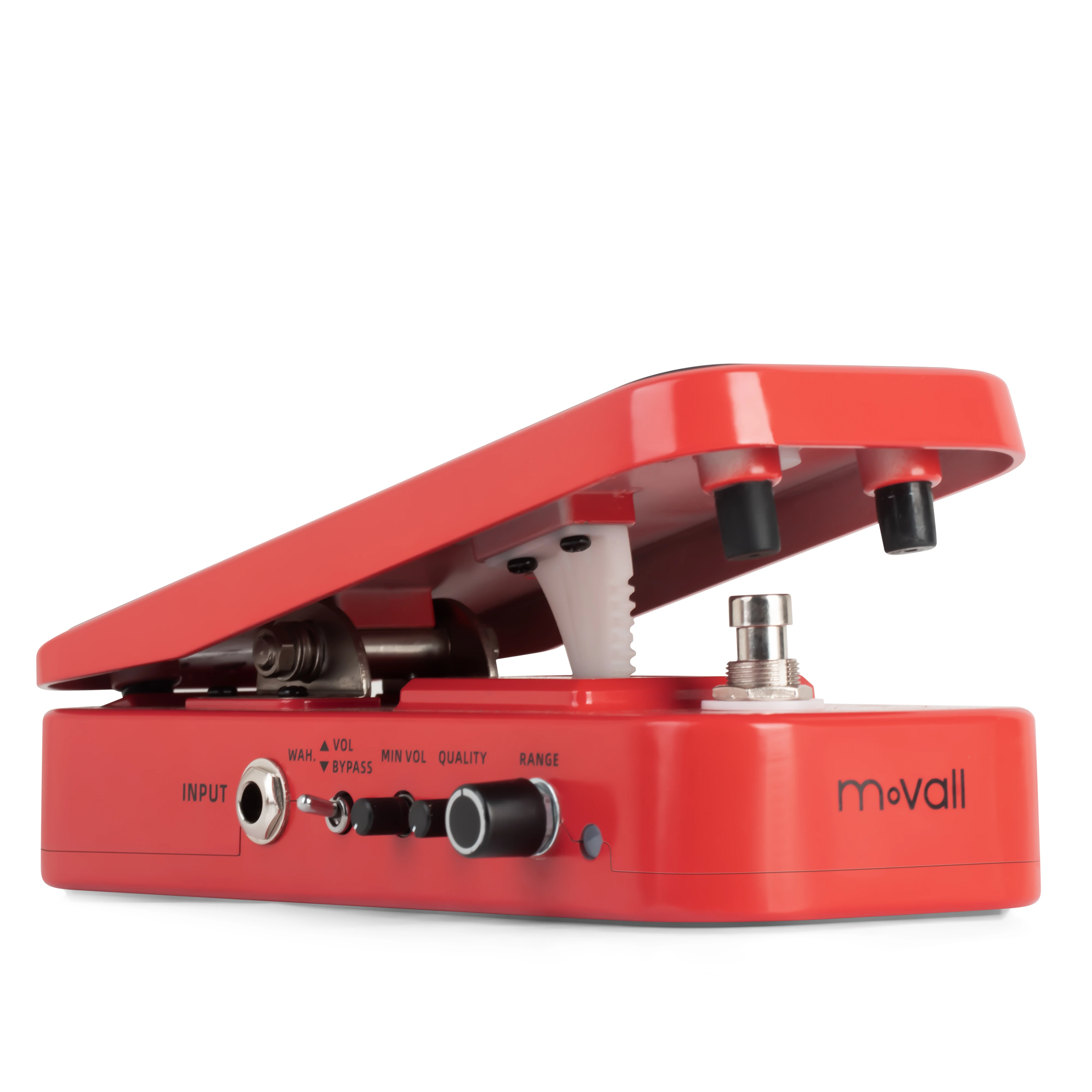 

Педаль для гитары Movall MP-120 Big Size Classic Guitar Wah & Volume - алюминий/сплав, красная, сертифицирована CE, RoHS и FCC