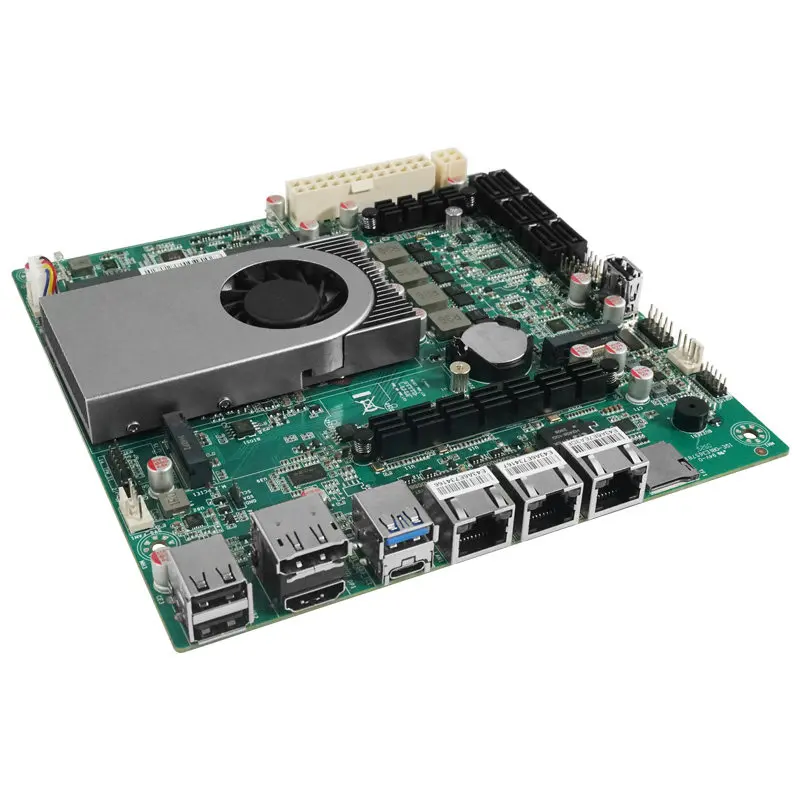 N150 NAS Host SATA Motherboard 12. Generation sechs 6-Bay 10G 10G Netzwerkkarte Soft Routing N100