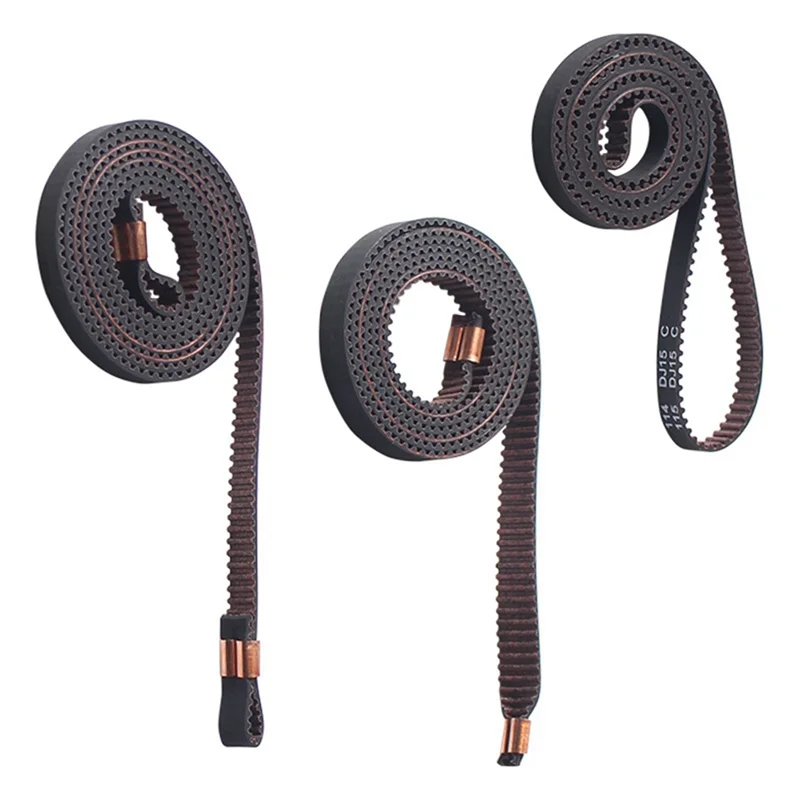 Well Made-For Kobra 3 X+Y+Z Timing Belts Kit X-Axis Y-Axis Z-Axis Synchronous Belt Kit High Precision Replacement Parts