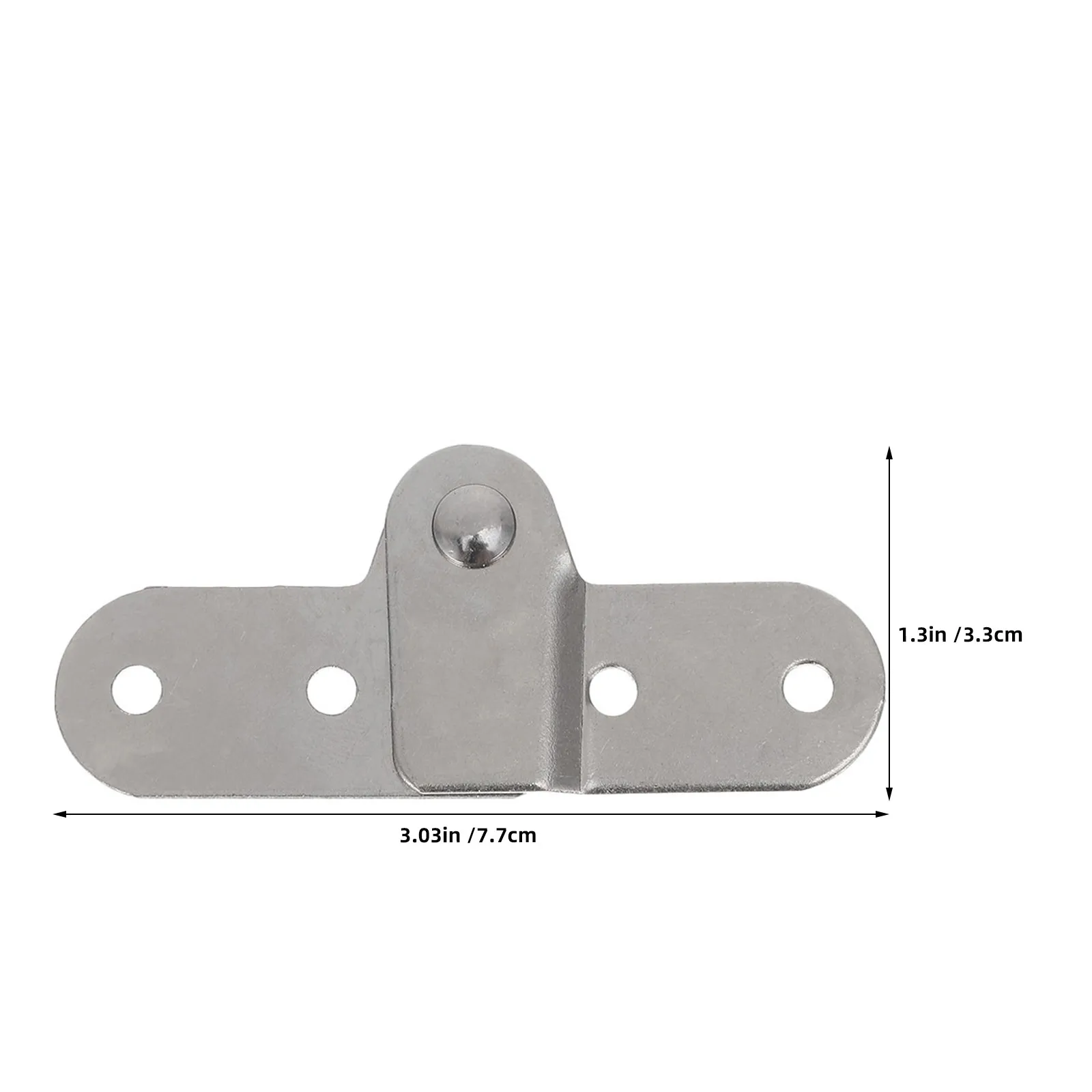2Pcs 180 Degree Folding Table Hinges Heavy Duty Iron Folding Ladder Hinge Replacement Attic Step Ladder Smooth Quiet Hardware
